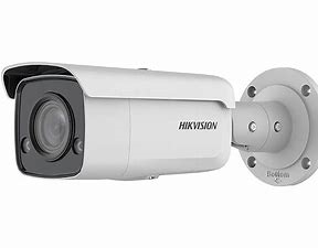 Hikvision* 8MP IP Pro Series Bullet Camera, ColorVu, Perimeter, Face Capture, 2.8mm, 130dB WDR, 60m White Light, POE / 12VDC, IP67, MicroSD (Junction Box: DS-1280ZJ-S)