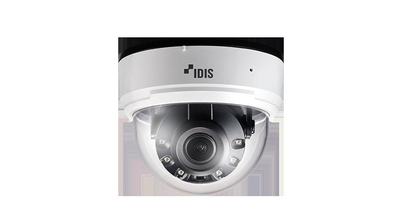 EOL IDIS 8MP IP Vandal IR Dome, Low Light, 3.3mm, 120dB WDR, 30m IR, MicroSD, Two-Way Audio, POE, IP67, IK10 (Wall Mount: DA-MA4300 + DA-WM2050, Junction Box: DA-JB4600)