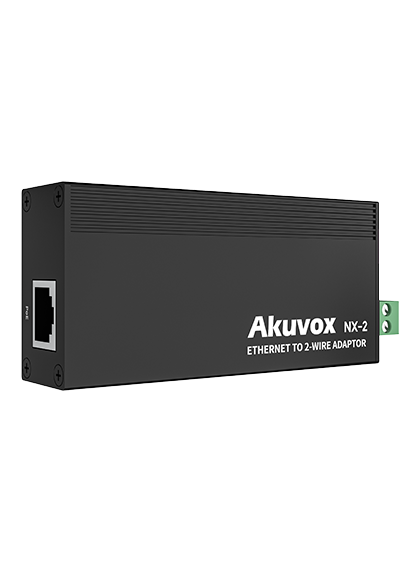 Akuvox Long Range IP To 2W Adapter, 48VDC **REQUIRES POE INPUT**