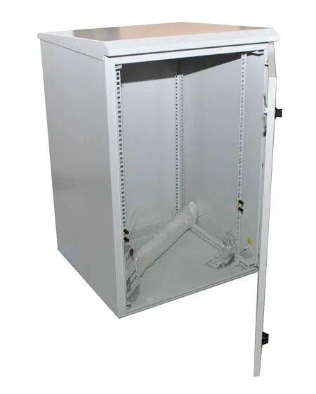 ***EOL*** Certech* 18RU 600mm Deep Outdoor Wall Mounted Rack With Dual Front Locks, IP65 Rated
