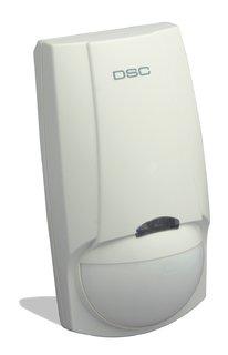 **CLEARANCE** DSC* PIR Motion and Microwave 10.525GHz Detector with Anti-Masking and PET Immunity (up to 25KGS) and Range 3-15M @ 2.4M Height