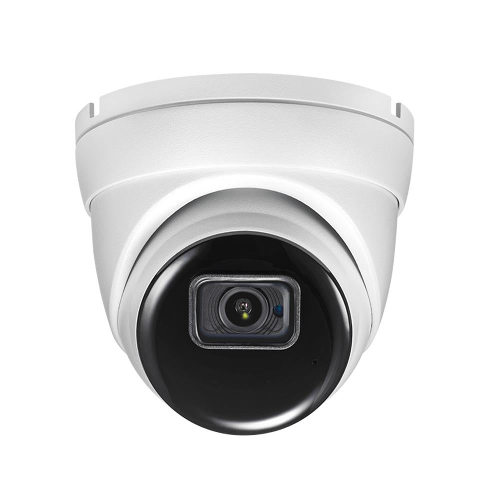 IDIS 5MP IP External IR Turret Camera, Low Light, 2.8mm, 120dB WDR, 25m IR, MicroSD, Built-in Mic, POE / 12VDC, IP66, (Wall Mount: RS-BZJ-A + RS-CXH-J, Junction Box: RS-CXH-J)