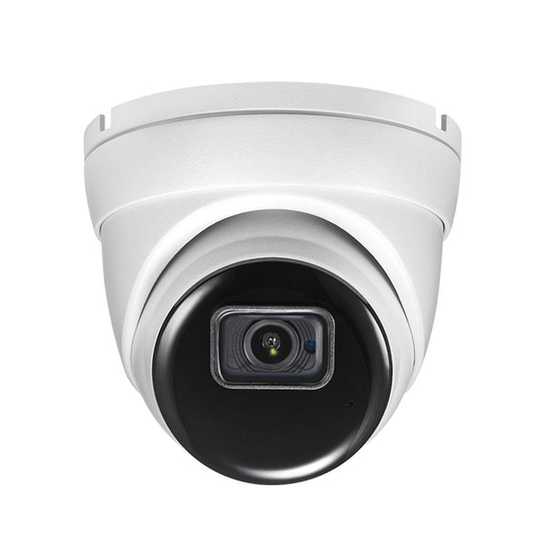 IDIS 5MP IP External IR Turret Camera, Low Light, 2.8mm, 120dB WDR, 25m IR, MicroSD, Built-in Mic, POE / 12VDC, IP66, (Wall Mount: RS-BZJ-A + RS-CXH-J, Junction Box: RS-CXH-J)