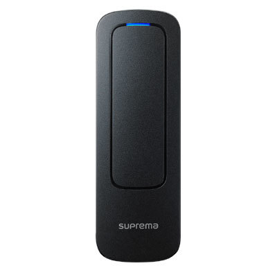 Suprema BioStar Air Standard Slave Edge Reader  WIth MiFare / MiFare Plus / DesFire / NFC / Bluetooth Mobile ID Format, IP67, RS-485, 2VDC ***REQUIRES CS-20 or XP2 reader***