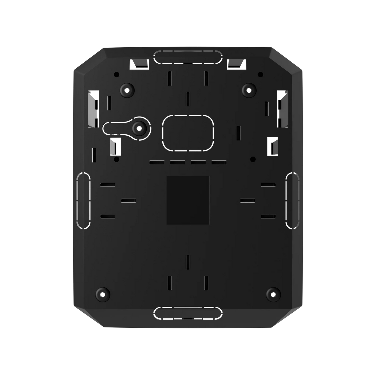 Ajax Hub BP **BLACK** Jeweller Wireless Battery-Powered Control Panel, 100 Devices, Photo Verification, Dual SIM (2G/3G/LTE), Jeweller & Wings RF, Dual External Antennas, PoE/Ethernet & Battery Power, Supports 36 NVRs / 224 Cameras, Up to 6,500 ft Range