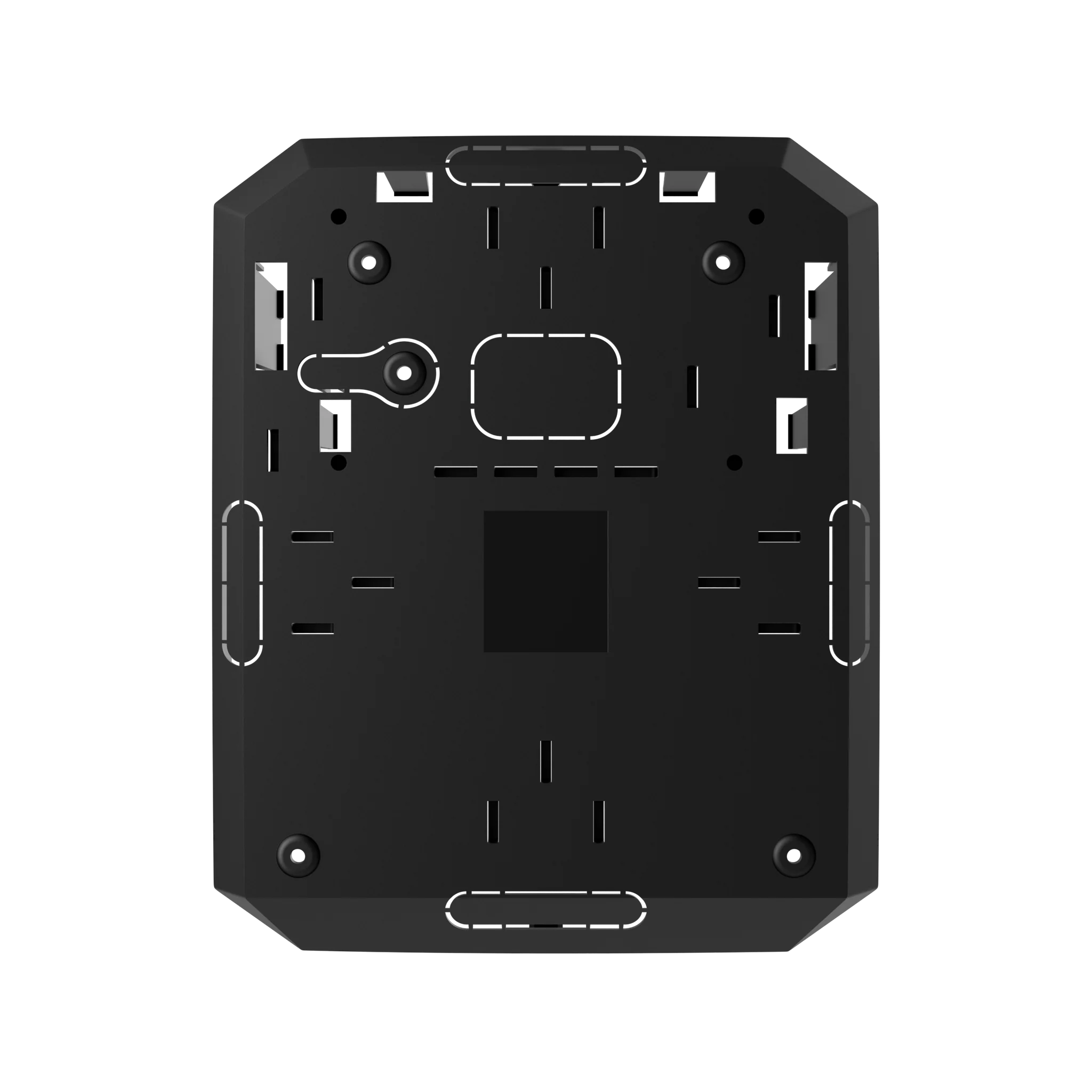 Ajax Hub BP **BLACK** Jeweller Wireless Battery-Powered Control Panel, 100 Devices, Photo Verification, Dual SIM (2G/3G/LTE), Jeweller & Wings RF, Dual External Antennas, PoE/Ethernet & Battery Power, Supports 36 NVRs / 224 Cameras, Up to 6,500 ft Range