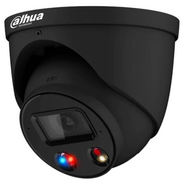 Dahua 8MP IP WizSense AI Series 2 Full Colour Active Deterrence TiOC 3.0 Eyeball Camera, SMD 4.0, AcuPick Ready, Quick Pick, AI SSA, Perimeter, Starlight, 2.8mm, 120dB WDR, 30m IR / White Light, POE / 12VDC, IP67, MicroSD, Built-in Mic / Speaker, Red /