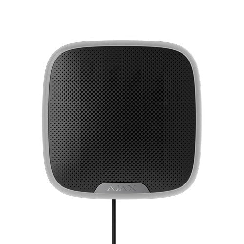 Ajax Fibra StreetSiren BLACK - Wired Outdoor Siren With LED Indicator