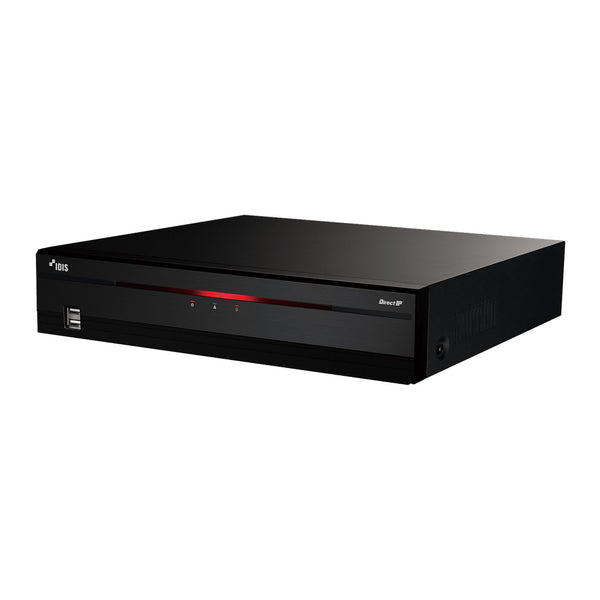 IDIS DR-2516P-A 16CH NVR, 8POE, PSE POE POWER 100W, NO HDD, UPTO 7YR