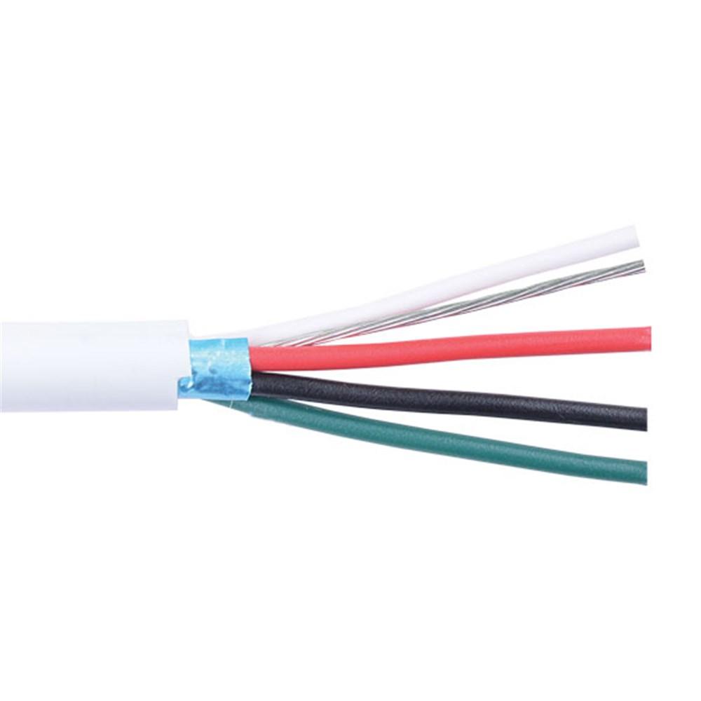 Dynamic Cable Solutions Shielded 2 Pair 8723 Equivalent, 100m Reel, Grey