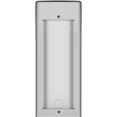 Bticino Linea 5000 3 Module Wall Mount Box In Aluminum Finish