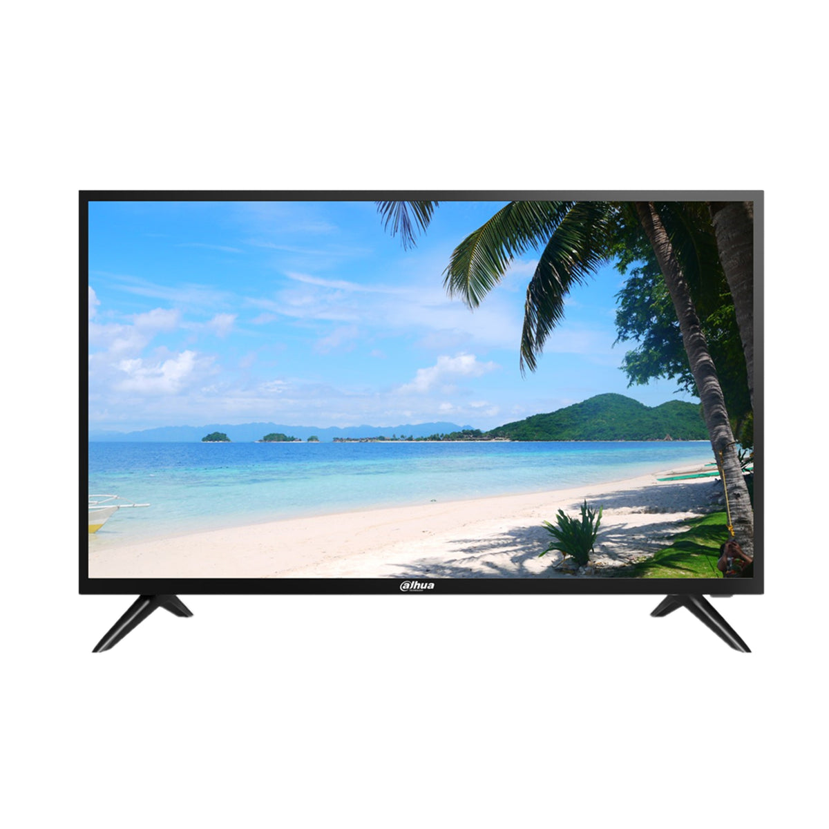 Dahua 32'' 1080P LED Monitor With HDMI Cable Included - HDMI, VGA, Built-in Speaker, Remote Control, Pedestal