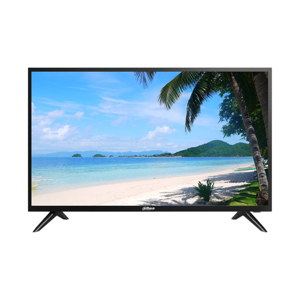 Dahua 32'' 1080P LED Monitor With HDMI Cable Included - HDMI, VGA, Built-in Speaker, Remote Control, Pedestal