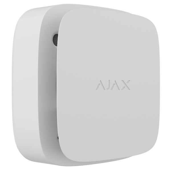 82199.174.WH3 Ajax Fireprotect 2 AC Rate Of Rise WHITE - Wireless 240V Power Supply Mains-Powered Carbon Monoxide & Rate Of Rise Heat Detector With Sealed Backup Battery And Sounder