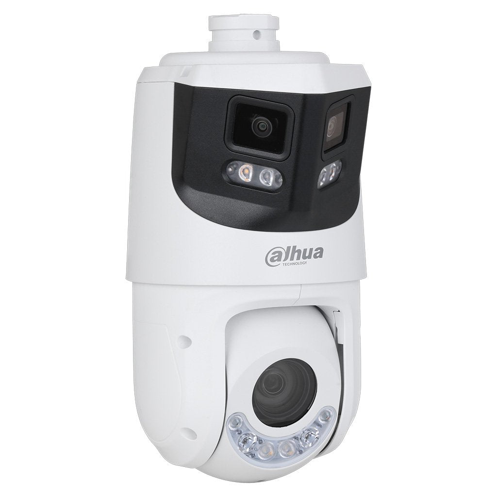 **NEW** Dahua 8MP + 4MP IP X-Spans AI Series Full Colour Active Deterrence TiOC IR  **DUAL-LENS** 25x PTZ Camera, Perimeter, Auto-Tracking, PTZ / Fixed Camera Alarm Linkage, 5 -125mm, 120dB WDR, 100m IR / 50m White Light - PTZ, 30m IR / White Light - Fixe