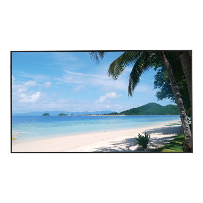 Dahua* 55" 4K LED Monitor - 1 x DisplayPort, 2 x HDMI, 1 x VGA, 1 x USB, Built-In Speaker