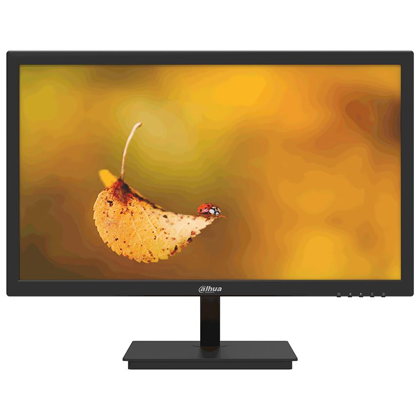 Dahua 24" 1080P LED Monitor With HDMI Cable Included, 12VDC - HDMI, EcoVGA, VESA Mountable