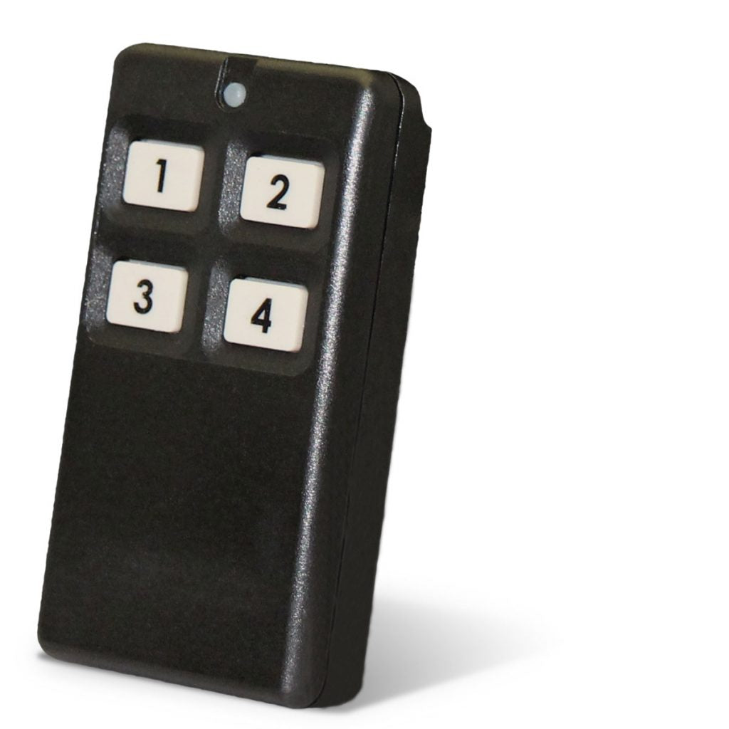 Inovonics Wireless 4 Button Transmitter (Requires 4 x Points On A Serial -OR- Multipoint RX To Operate All 4 Buttons)