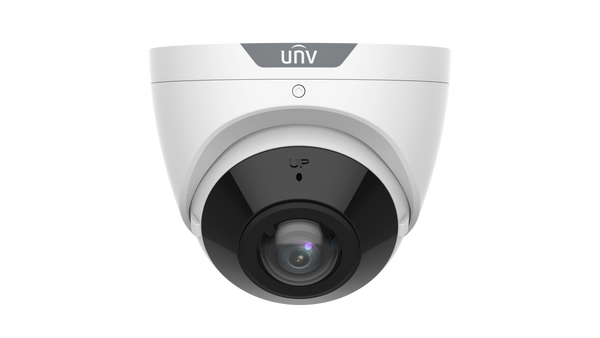 Uniview 8MP IP Prime Deep Learning AI Series 180 Degree Vandal Wide Angle Panoramic IR Turret, OmniView, Perimeter, LightHunter, 2.8mm, 120dB WDR, 20m IR, Built-in Mic, POE or 12VDC, IP67, IK10 (Wall Mount: TR-WM03-D-IN, Junction Box: TR-JB03-G-IN)