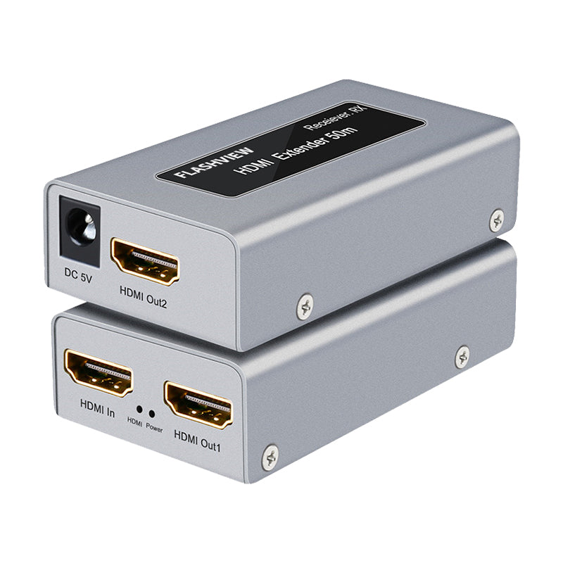 **SUPPLY DELAY (30 JUN)** Flashview HDMI Extender Over 1 x CAT6 (60M) Or 1 x CAT5E (50M) Kit With Local HDMI Loop