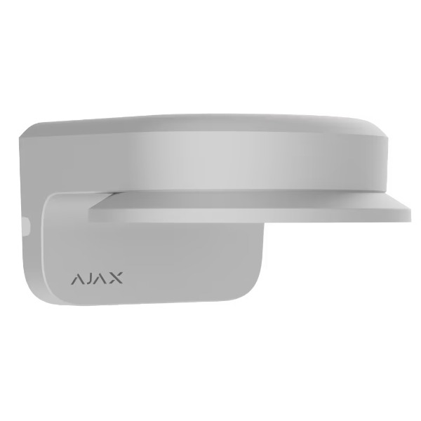 Ajax MountCam Wall Mount A2, Motorized Varifocal Lens Adapter, IP66 Rating, 86 × 136 × 174mm, Cable Management