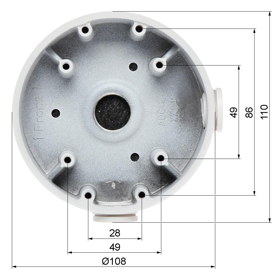 Dahua (PFA139) Junction Box For HDW Metal Turret