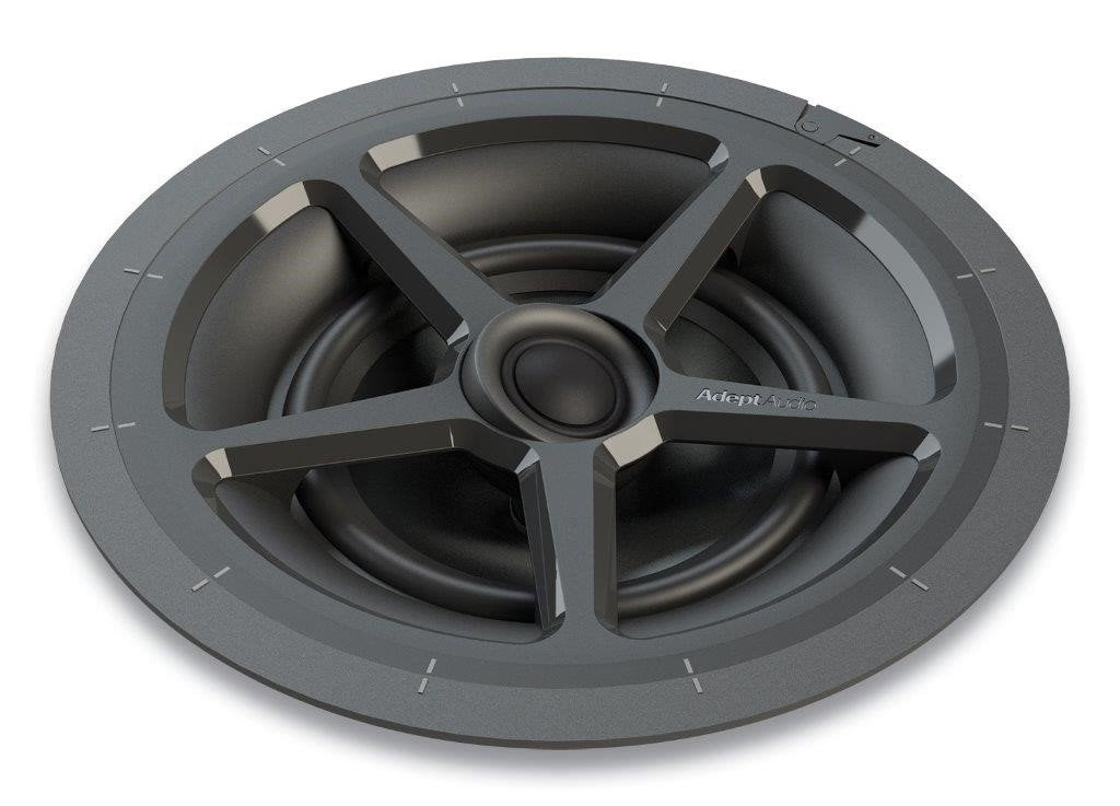 **SALE** Adept Audio 6.5" Round 2-Way In-Ceiling Speaker With Polypropylene Woofers 85W ***PAIR***