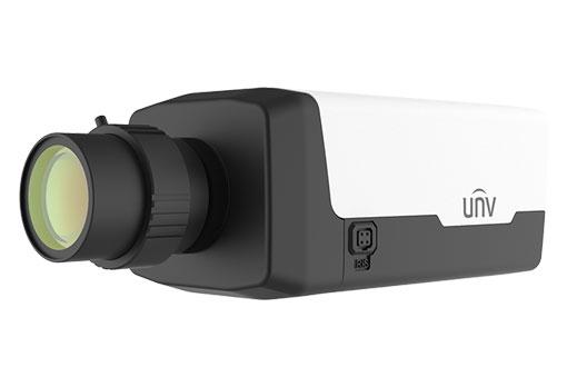 Uniview 2MP IP Prime Series Box Camera, LightHunter, 120dB WDR, Max 60FPS, ROI, Triple Streams, MicroSD, POE or 12VDC or 24VAC, BNC Output, 1/2.8" CMOS ***REQUIRES LENS***