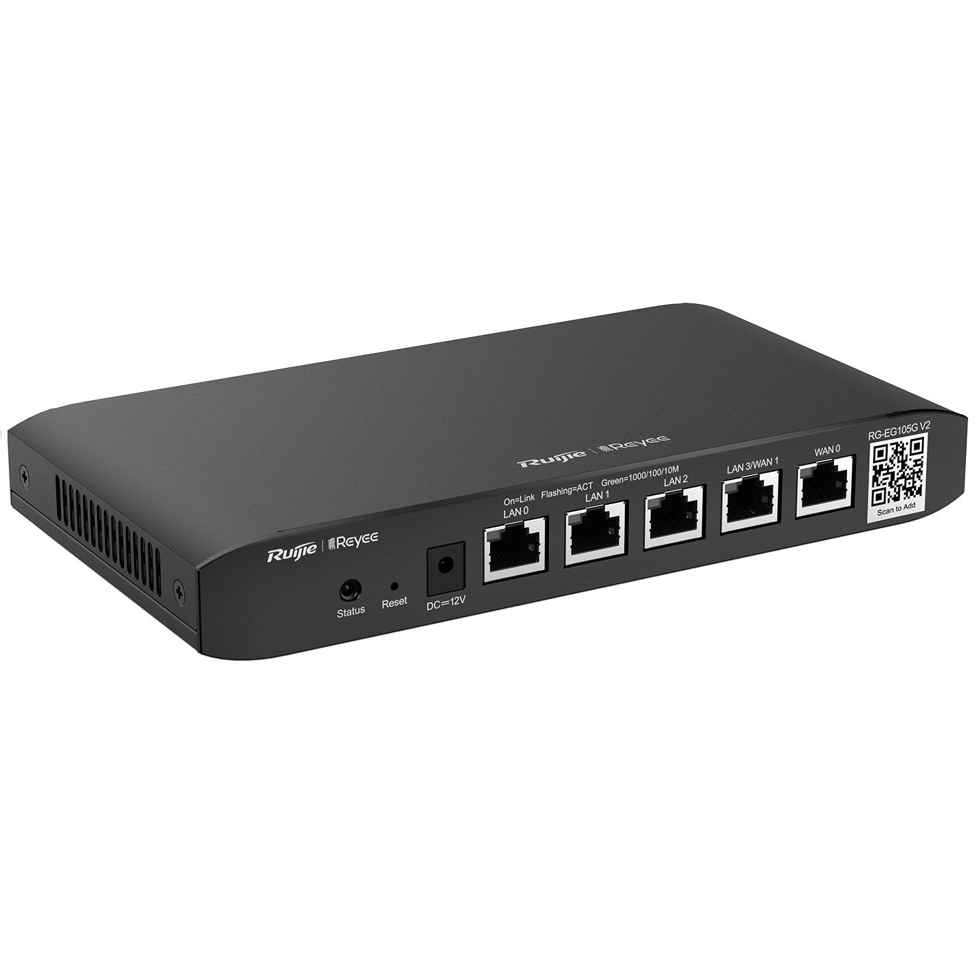 Ruijie* Reyee 5-Port Gigabit Cloud Managed Router, 2 x WAN