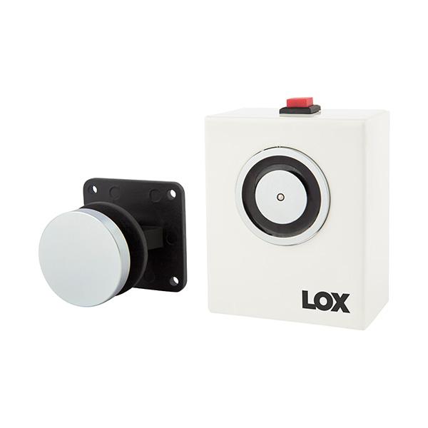 LOX 12VDC Magnetic Door Holder Wall Mount General Duty