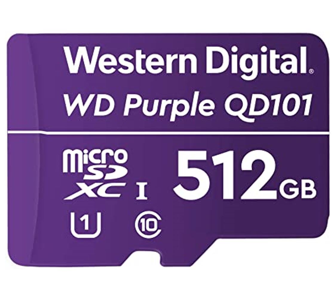 Western Digital 512GB Surveillance MicroSD Card