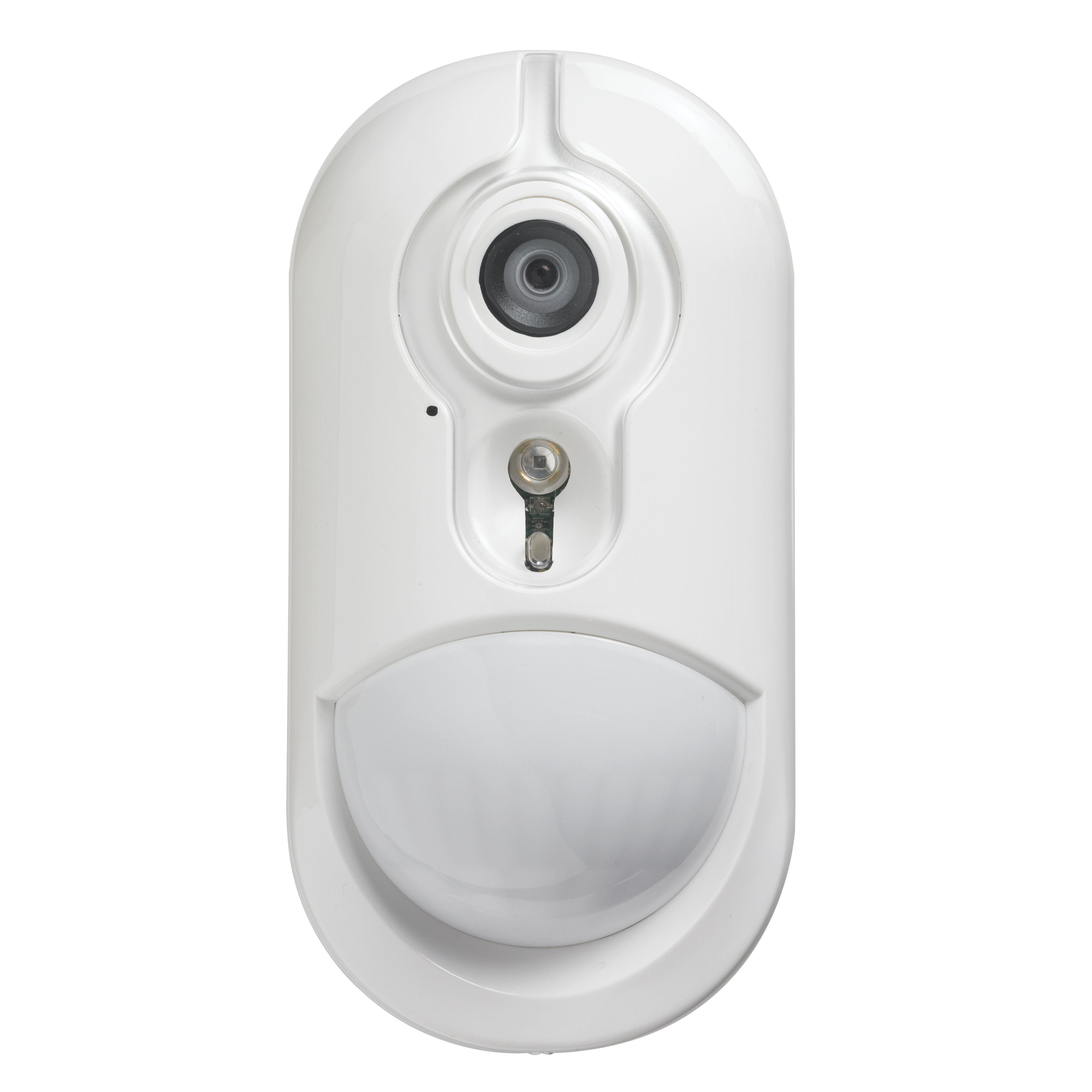 DSC* Power-G Wireless PIR Motion Detector with Integrated Camera and PET Immunity (up to 38KGS), Range 12x12M @2.4M Height (requires: Cellular or Ethernet Communicator)