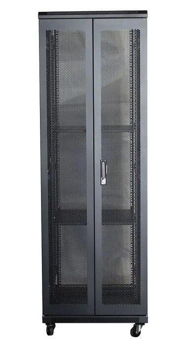 Certech* 37RU 600 (W) x 800 (D) Premier Series Server Rack With 2 x Fixed Shelves, 4 x Fans, 1 x 6 Outlet Horizontal PDU, 25 x Cage Nuts, 4 x Castor Wheels & 4 x Levelling Feet