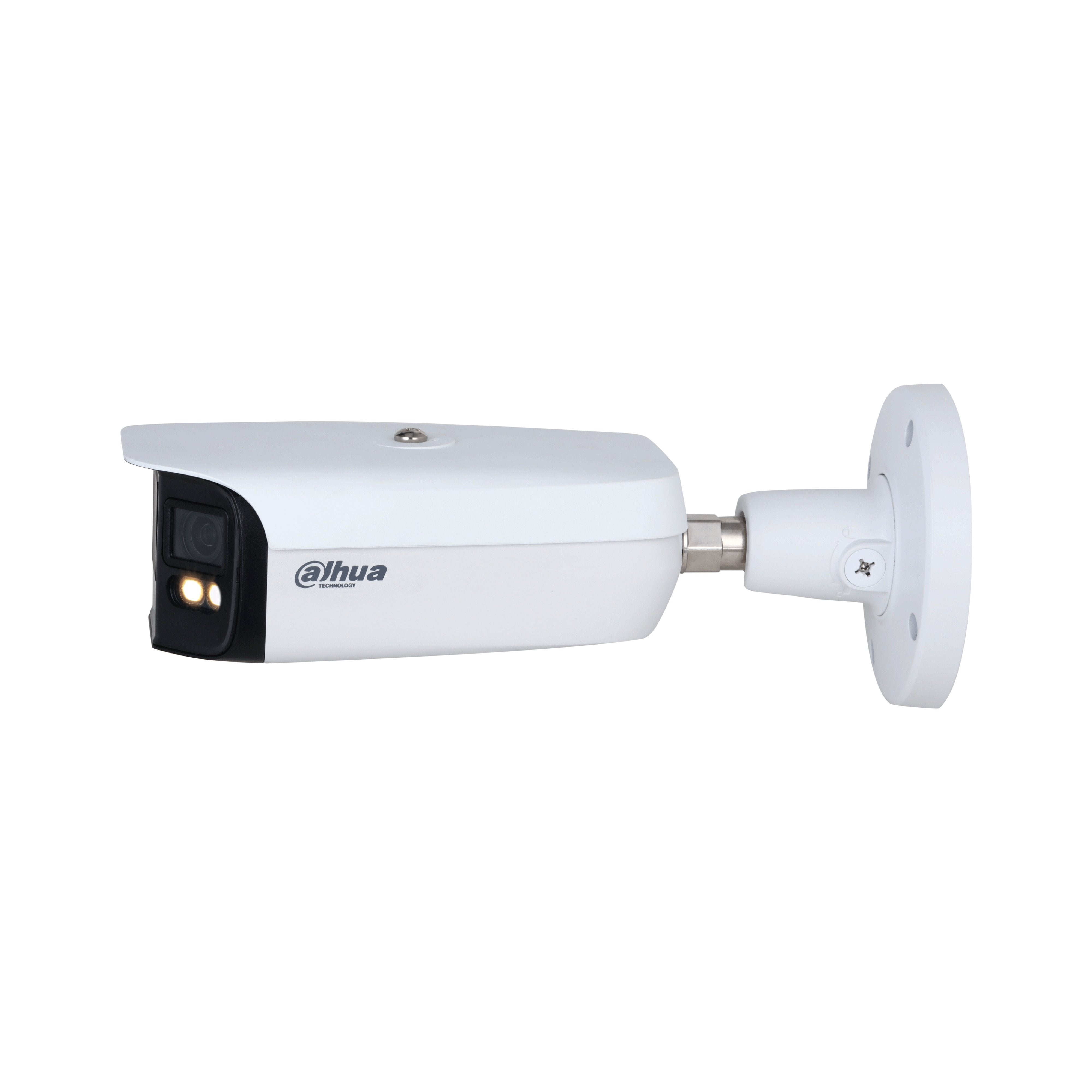 Dahua 8MP IP WizMind AI Series Full Colour 180 Degree Wide Angle Bullet Camera, SMD, People Counting, Perimeter, 140dB WDR, 40m White Light, ePOE / 12VDC, IP67, MicroSD, Built-in Mic / Speaker, EPTZ (Junction Box: PFA5300R)