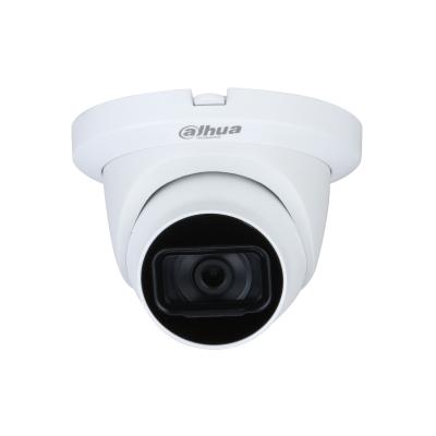 Dahua 5MP HDCVI Pro Series IR Eyeball Camera, Starlight, 2.8mm, 120dB WDR, 60m IR, 12VDC, IP67, Built-in Mic, Plastic Housing (Wall Mount: PFB205W, Junction Box: PFA130-E)