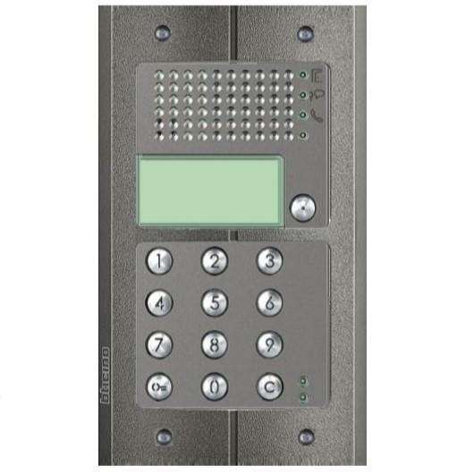 Bticino 2W Robur 2 Module Audio 1PB + Access Keypad Surface Mounted External Unit With Rainshield (1 x 350621, 1 x 350325, 1 x 350425, 1 x 351100, 1 x 351115, 1 x 353000, 1 x 353005, 1 x 346250)