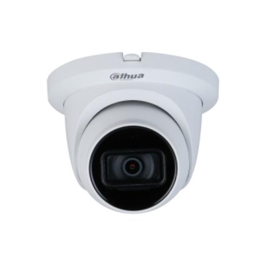 Dahua 5MP HDCVI Lite Series IR Eyeball Camera, 2.8mm, DWDR, 60m IR, 12VDC, IP67, Built-in Mic (Wall Mount: PFB205W, Junction Box: PFA130-E)