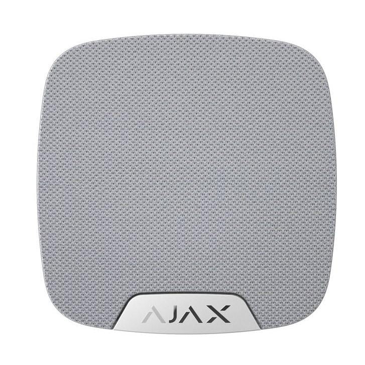 Ajax HomeSiren SILVER / WHITE - 2 Way Wireless Internal Siren With LED Indicator