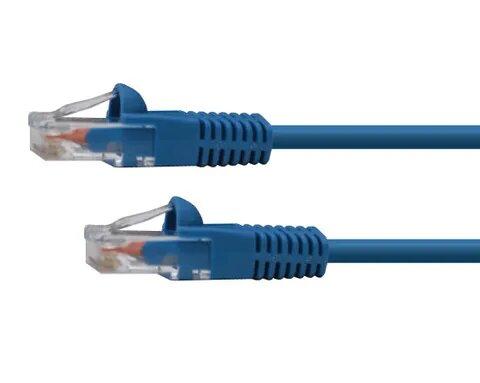 Certech* 2M CAT6 Blue UTP Patch Lead (Also Available In Black, Grey, Purple, Red & Yellow)