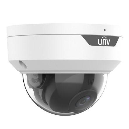 Uniview 5MP IP Easy AI Series IR Vandal Dome Camera, Human Body Detection, EasyStar, 2.8mm, 120dB WDR, 30m IR, Twin Streams, MicroSD, POE or 12VDC, IP67, IK10 (Wall Mount: TR-WM03-D-IN, Junction Box: TR-JB03-G-IN)