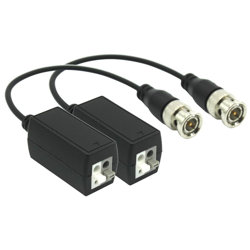 VIP* Vision Passive HDCVI / Analogue Balun Pair With Video Transmission Range Up To 250M (At 1080P) Or 400M (At 720P)