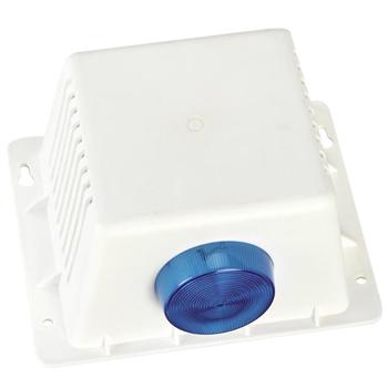 Secor White Plastic Siren Kit With Screamer (Includes Dual Input 12VDC Siren / Horn Speaker)