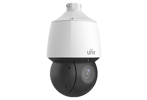 Uniview 4MP IP Deep Learning AI Series 25x IR Compact PTZ Camera, Perimeter, Auto-Tracking, Face Capture, People Counting, LightHunter, 4.8-120mm, 120dB WDR, 100m IR, MicroSD, POE or 12VDC, BNC, IP67, IK10 (Requiers Wall Mount: TR-WE45-IN)