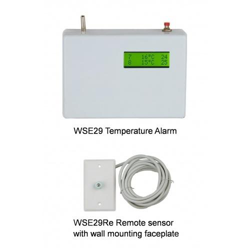 Temperange Dual Temperature Alarm Supplied With Local & 5M Remote Sensor, Separate Alarm Outputs For Low And High Temperature