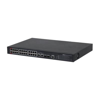 Dahua 24-Port Layer 2 Managed Hi-POE Switch 240W