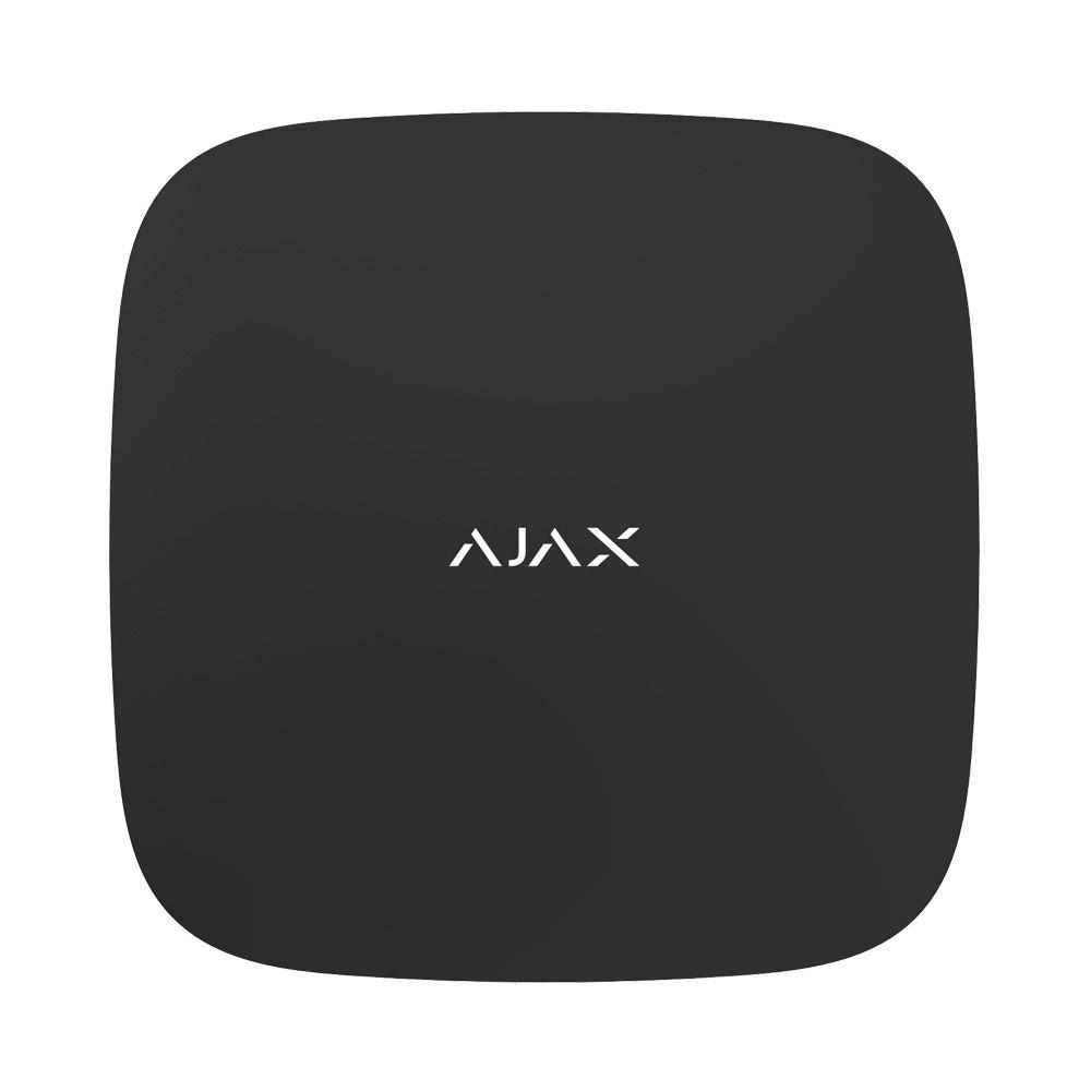 Ajax Hub 2 Control Panel BLACK - Dual SIM 4G / Ethernet, 100 Devices, 9 Security Groups, 50 Users, 50 Rooms, 25 IP Camera / NVR Support