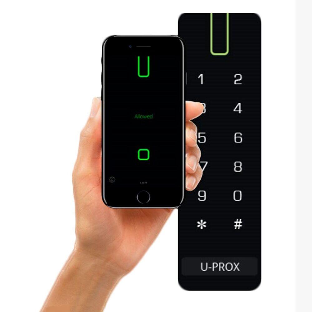 UProx Combo Keypad / Maxi Reader - HID Proximity / EM / MIFARE / MIFARE Plus / NFC / Bluetooth Mobile ID Format Complete With Black, Grey And White Covers