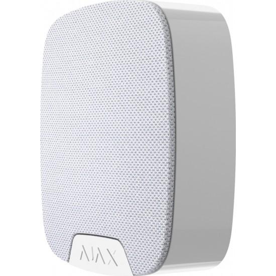 Ajax HomeSiren SILVER / WHITE - 2 Way Wireless Internal Siren With LED Indicator