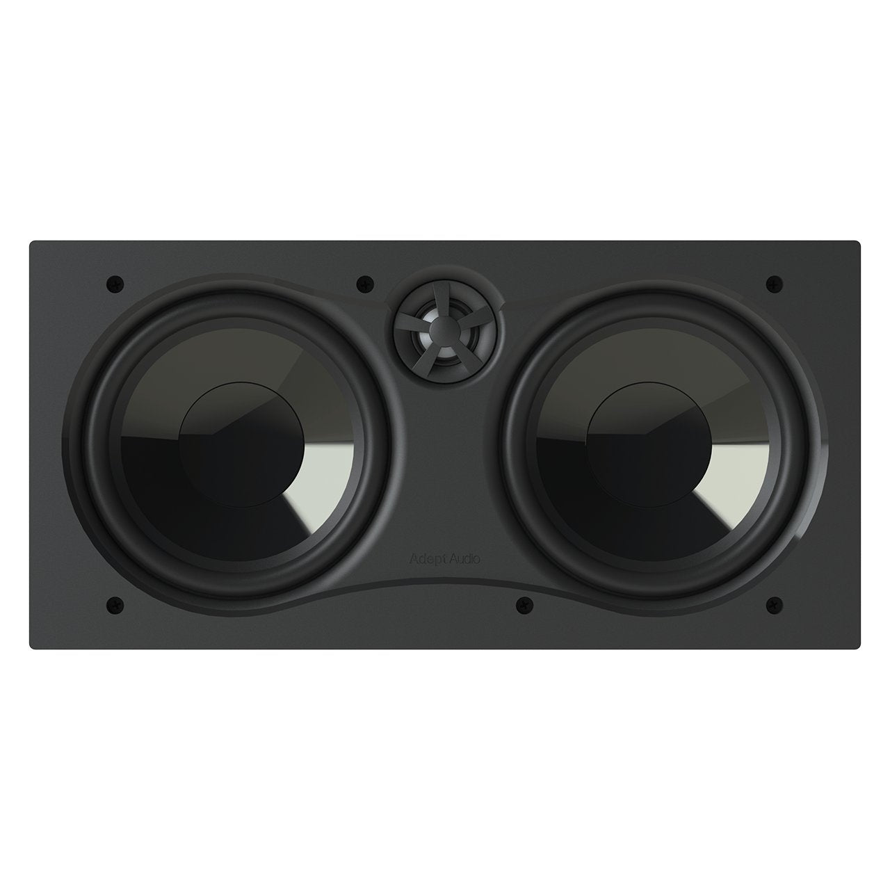 **SALE** Adept Audio 6.5" Rectangle 3-Way Ultra Premium In-Wall LCR Speaker With Dual Injection-Molded Graphite Woofers 125W ***EACH***