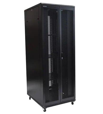 Certech* 42RU 800 (W) x 900 (D) Premier Series Server Rack With 3 x Fixed Shelves, 4 x Fans, 1 x 6 Outlet Horizontal PDU, 25 x Cage Nuts, 4 x Castor Wheels & 4 x Levelling Feet